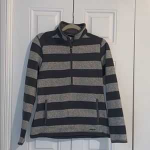 Stripped Patagonia Quarter Zip